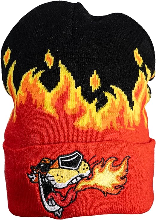 Mad Engine Chester Cheetos Beanie Hat Fire Breather - TVStoreOnline