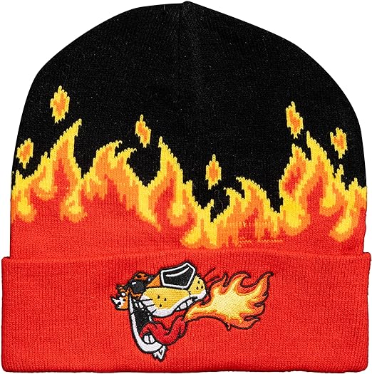 Mad Engine Chester Cheetos Beanie Hat Fire Breather - TVStoreOnline