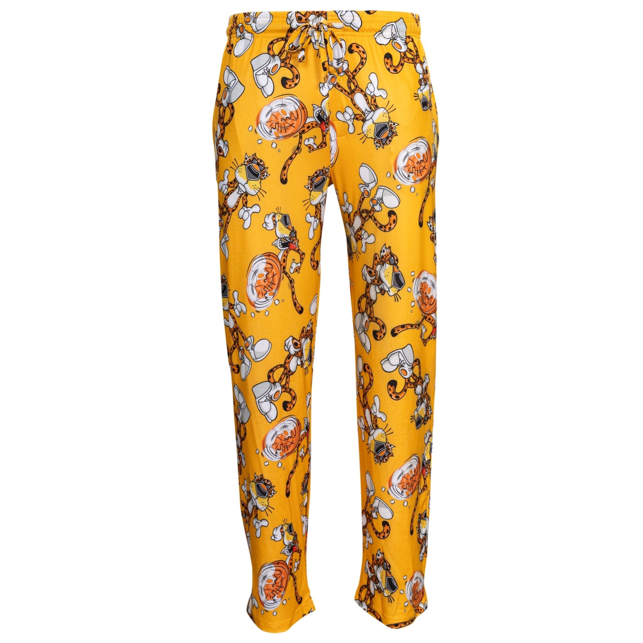 Mad Engine Chester Cheetos Lounge Pose Pajamas Officially Licensed Men's Lounge Pants - TVStoreOnline