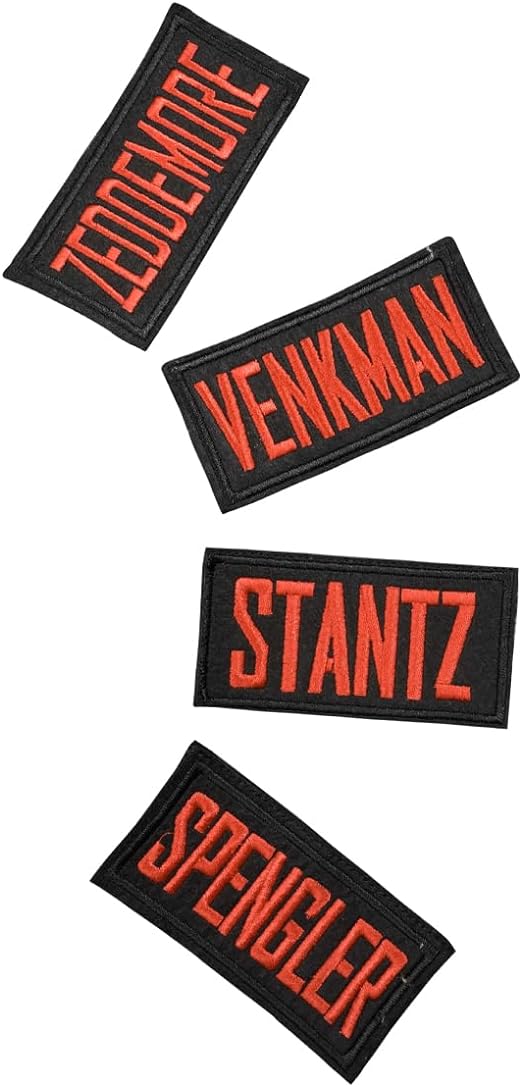 Mad Engine Ghostbusters Dress with 4 Interchangeable Name Patches - TVStoreOnline