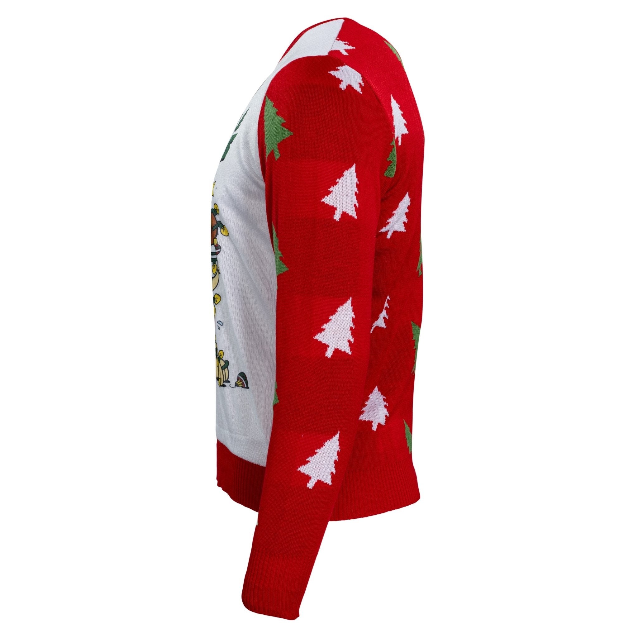 Merry Christmas Garfield Odie Xmas Tree Sweater - TVStoreOnline