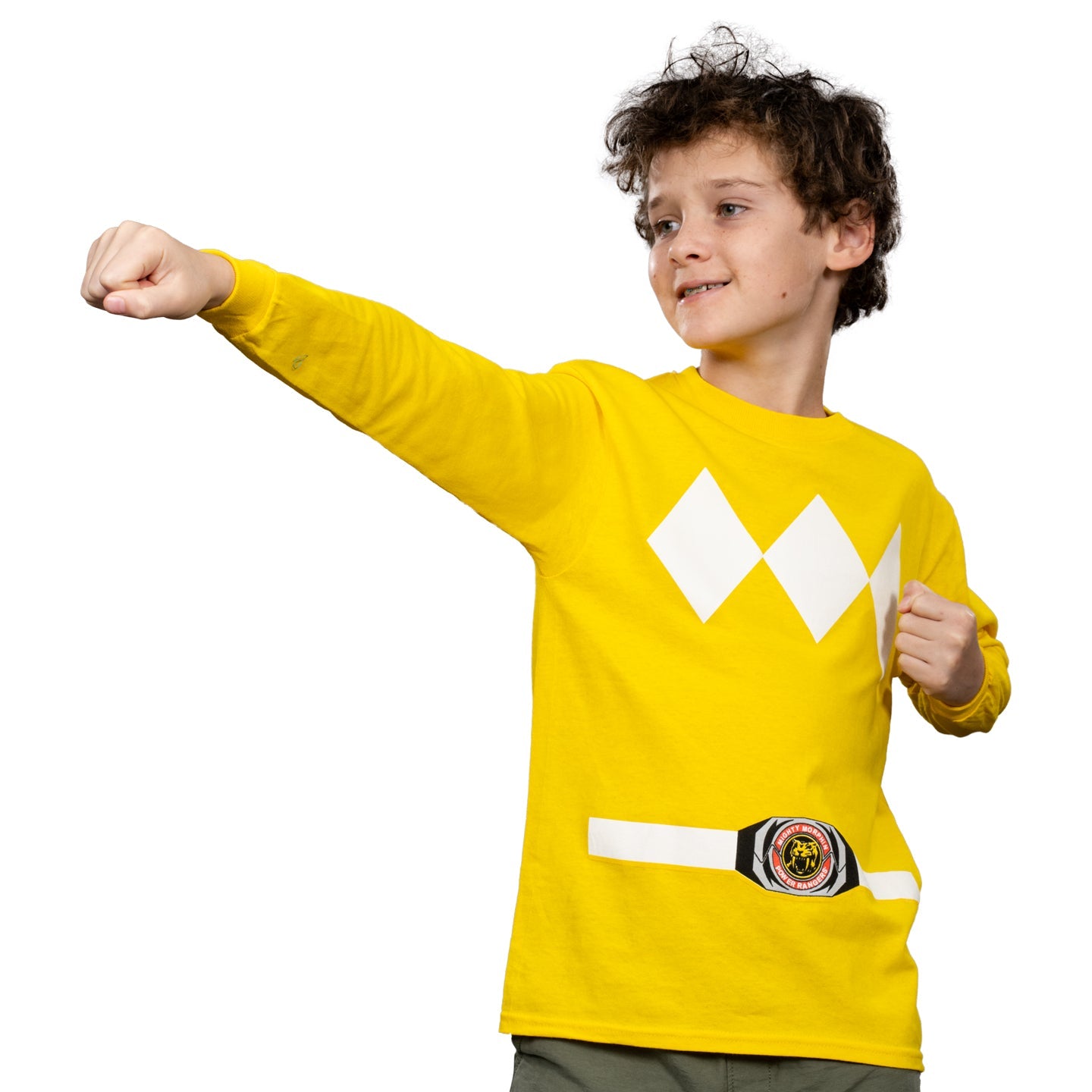 Mighty Morphin Power Rangers Boys Youth Shirt - TVStoreOnline