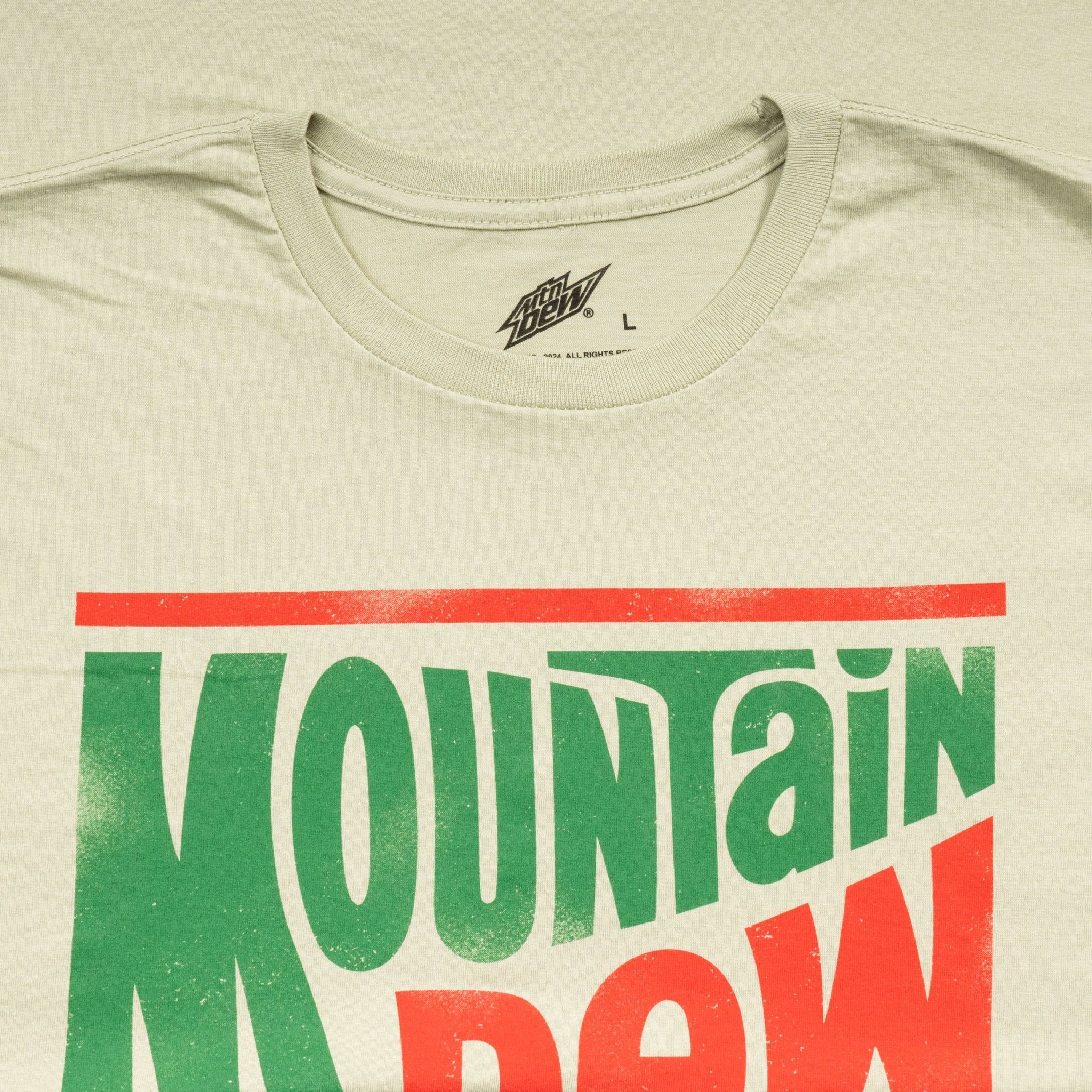 Mountain Dew Logo Green T-Shirt - TVStoreOnline