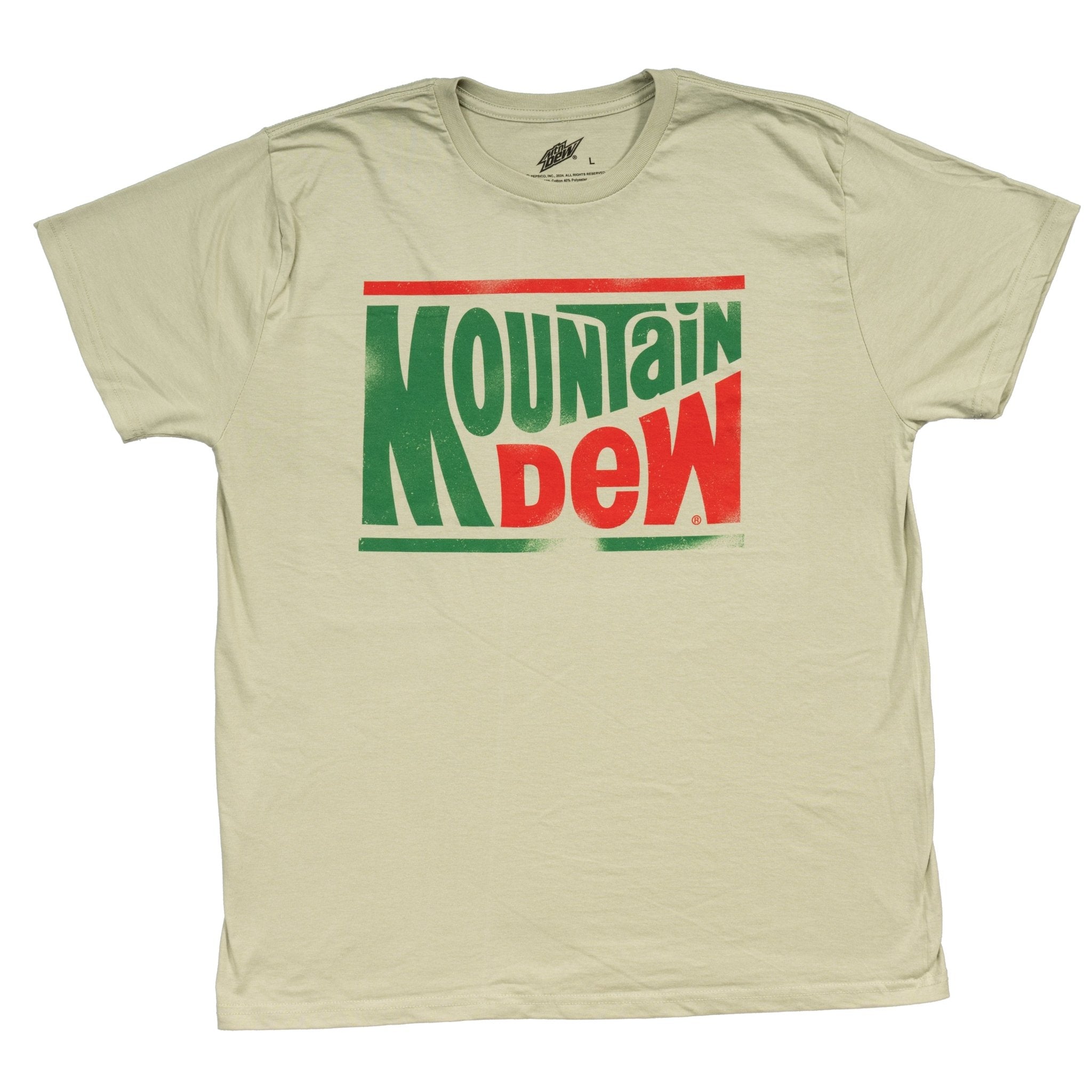 Mountain Dew Logo Green T-Shirt - TVStoreOnline