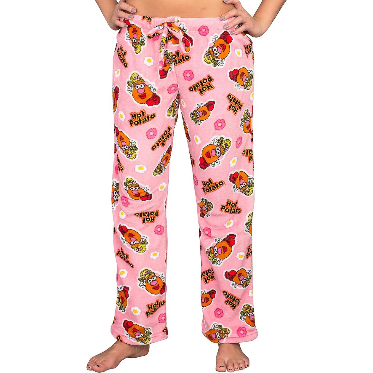 Mr Potato Head Pink Hot Potato Plush Lounge Pants - TVStoreOnline