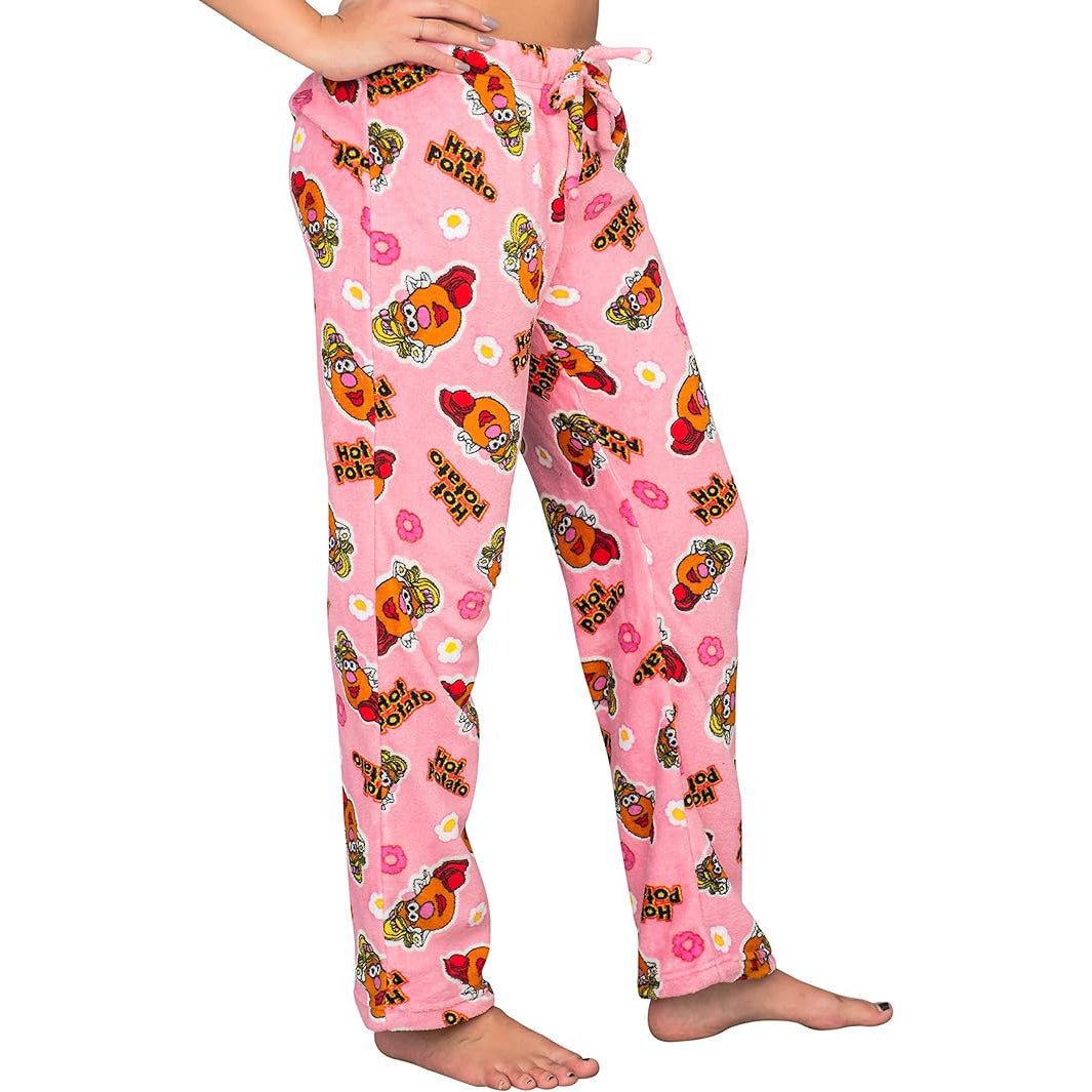 Mr Potato Head Pink Hot Potato Plush Lounge Pants - TVStoreOnline