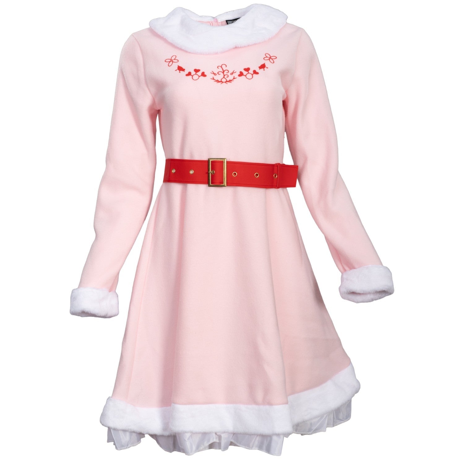 Mrs. Elf Pink Women's Deluxe Halloween Cosplay Costume Set - TVStoreOnline