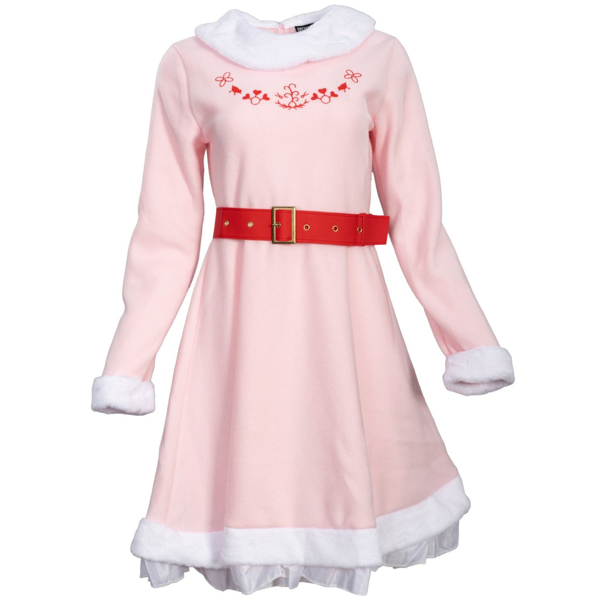 Mrs. Elf Pink Women's Deluxe Halloween Cosplay Costume Set - TVStoreOnline