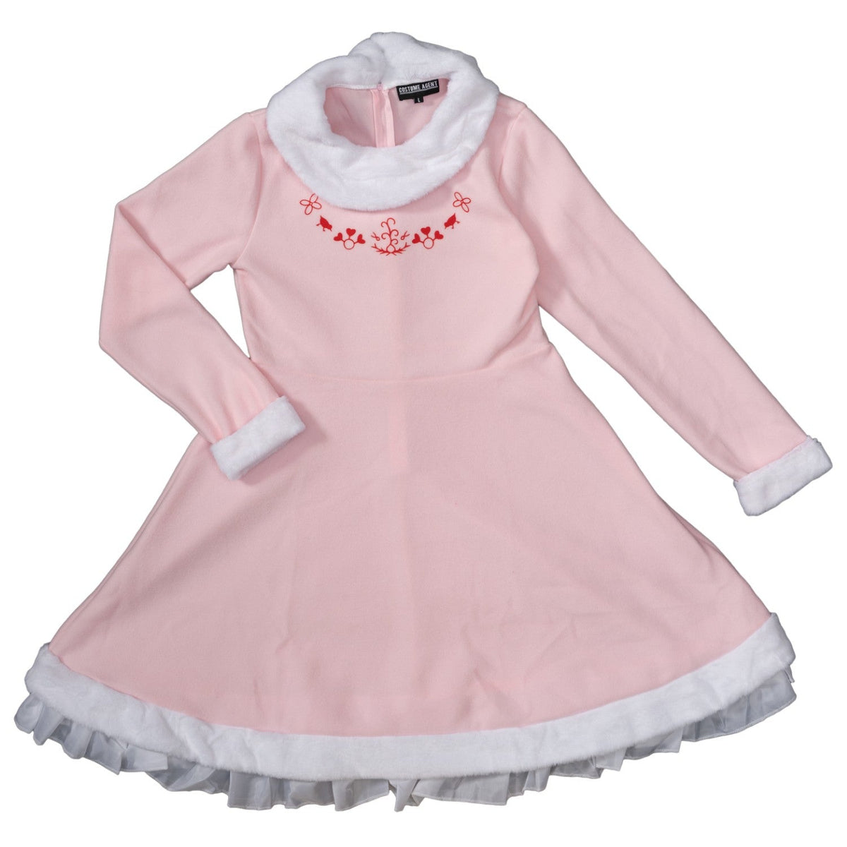 Mrs. Elf Pink Women's Deluxe Halloween Cosplay Costume Set - TVStoreOnline