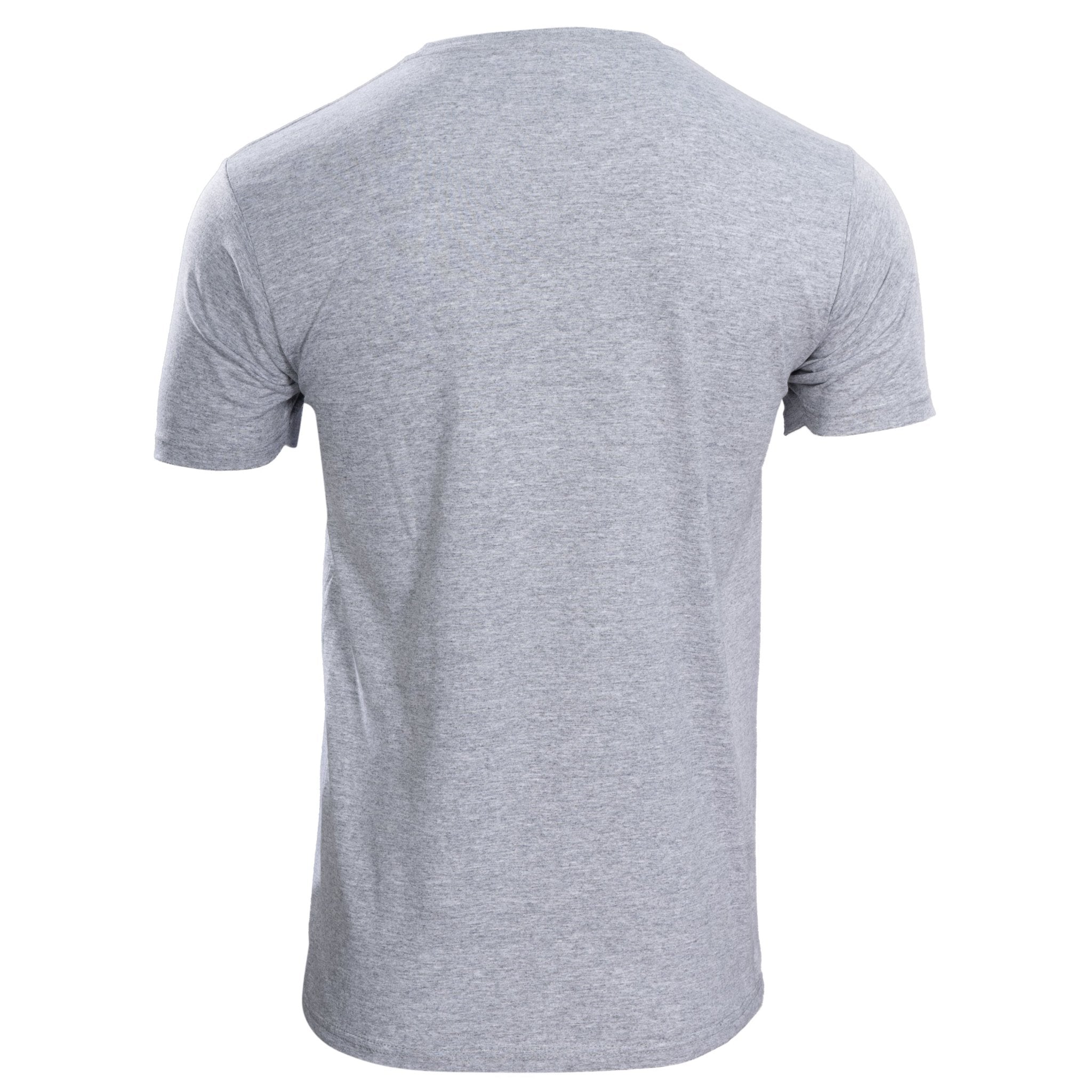 NASA Logo Men's Officially Licensed Short Sleeve Gray T-Shirt - TVStoreOnline