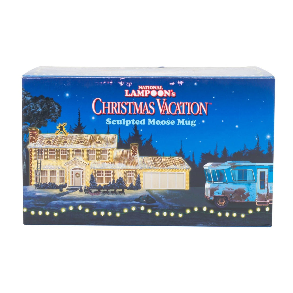 National Lampoon's Christmas Vacation Glass Moose Mug - TVStoreOnline