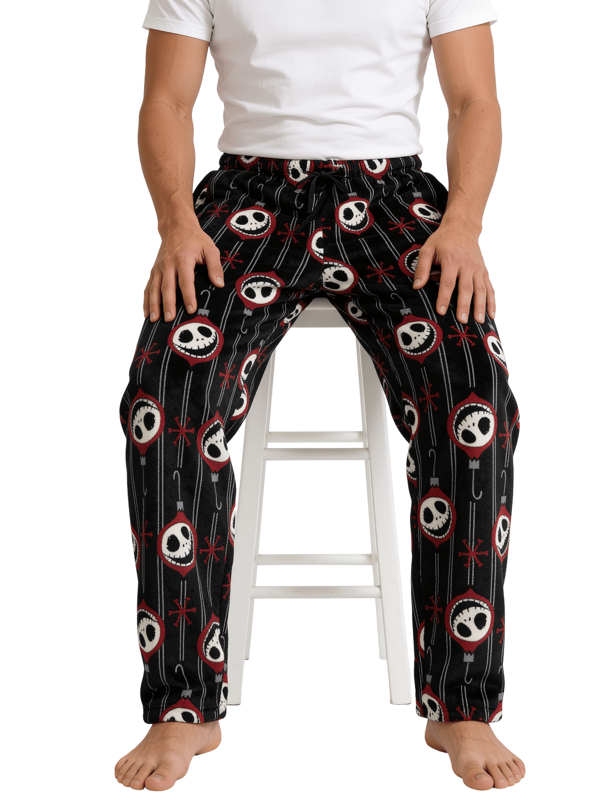 Nightmare on Christmas Jack Christmas Adult Unisex Pajama Lounge Pants - TVStoreOnline