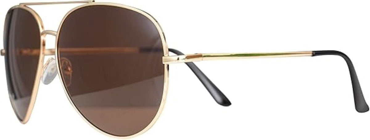 Once Upon a Time in Hollywood Booth Aviator Gold Halloween Cosplay Costume Glasses - TVStoreOnline