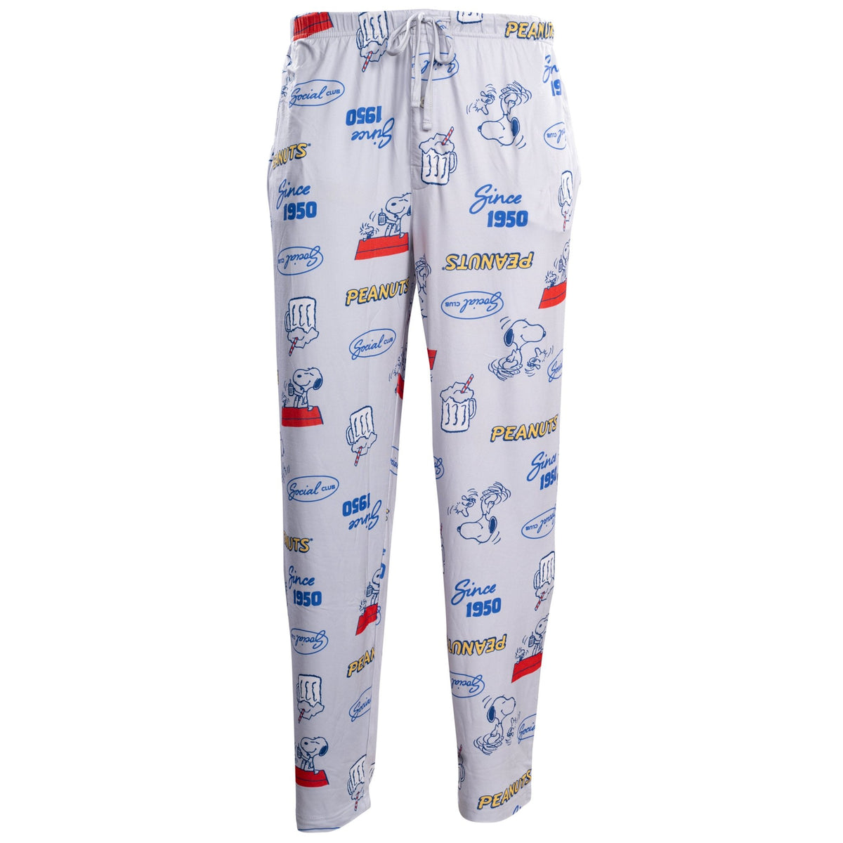 Peanuts Since 1950 Gray Adult Unisex Lounge Pants - TVStoreOnline