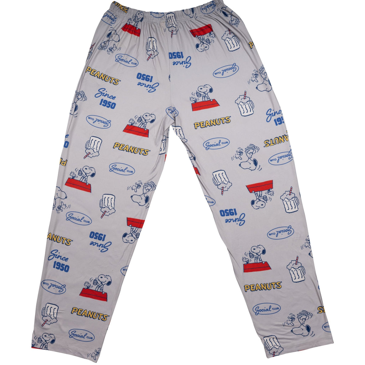 Peanuts Since 1950 Gray Adult Unisex Lounge Pants - TVStoreOnline
