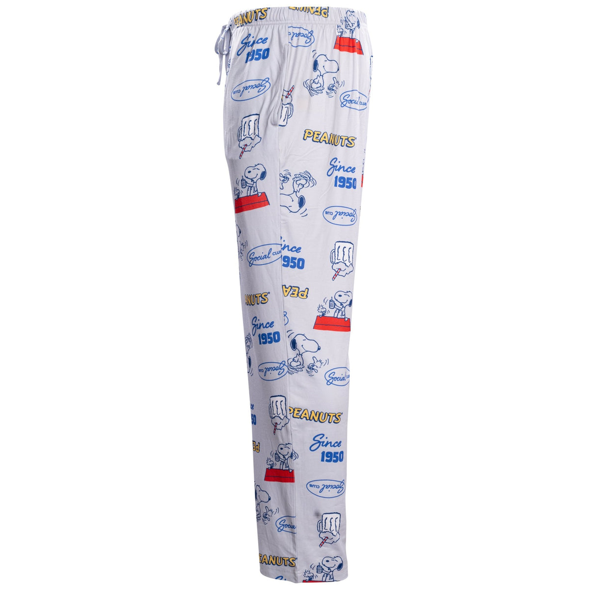 Peanuts Since 1950 Gray Adult Unisex Lounge Pants - TVStoreOnline