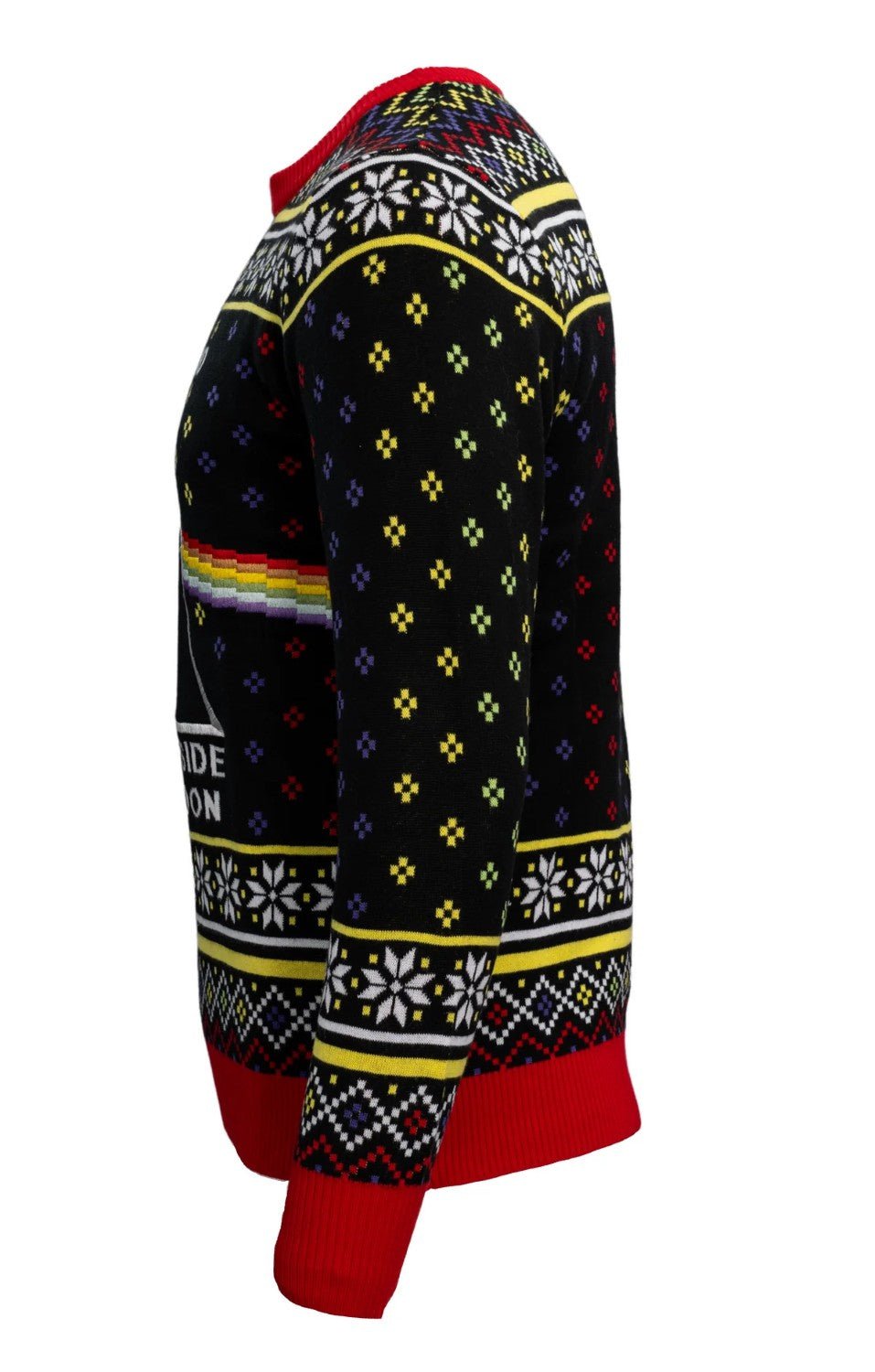 Pink Floyd Dark Side of the Moon LP Cover Adult Unisex Ugly Christmas Sweater - TVStoreOnline