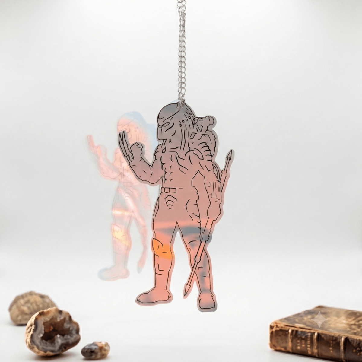 Predator 1980s Action Movie Alien Hunter Suncatcher - TVStoreOnline