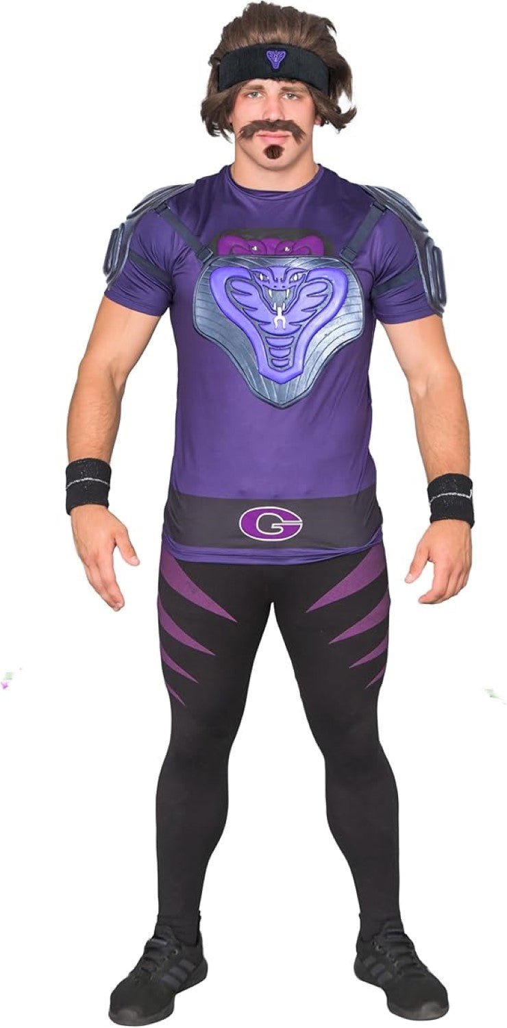 Purple Cobras Dodge Unisex Halloween Costume Cosplay Set - TVStoreOnline