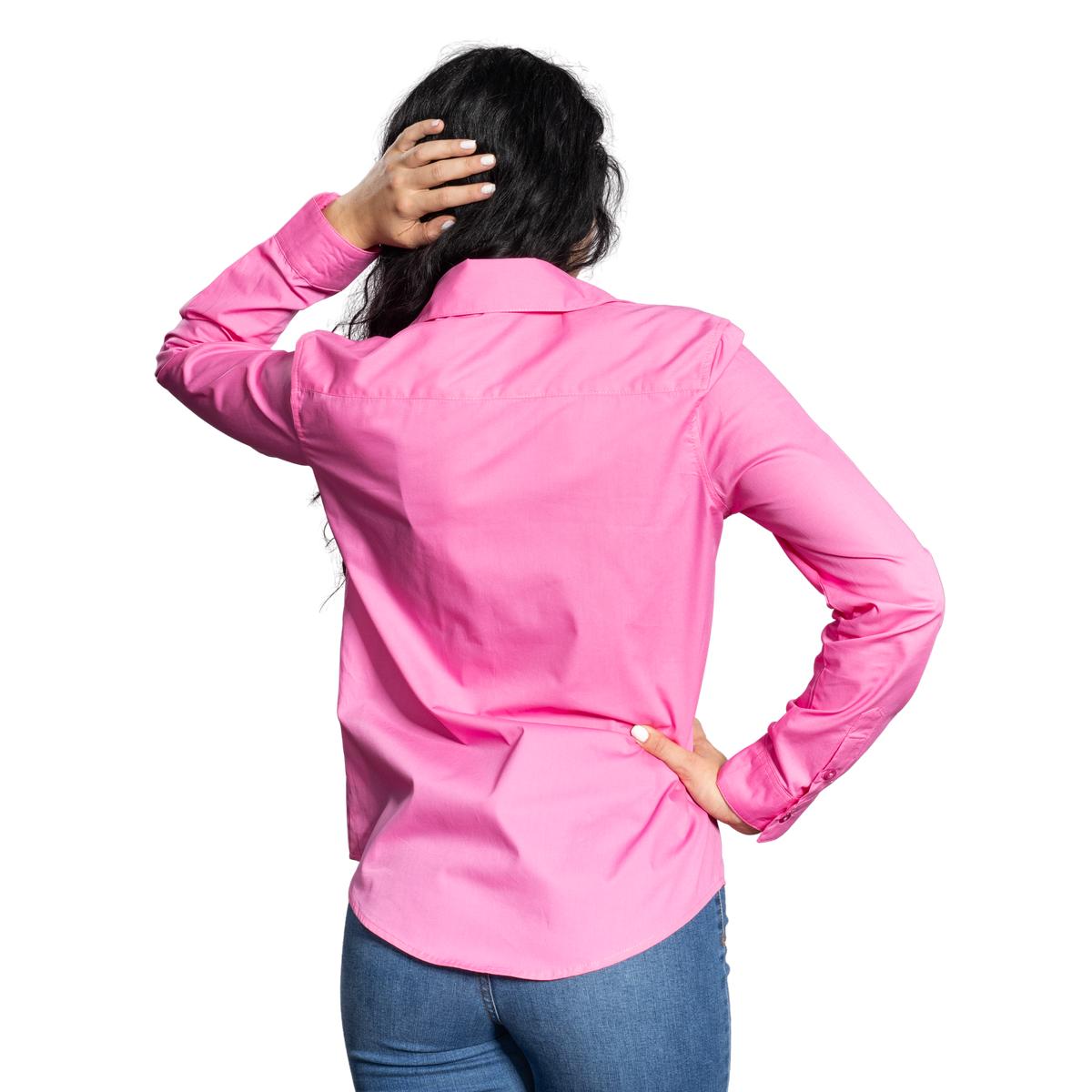 Ramona Pilgrim Movie Halloween Cosplay Costume Pink Blue Pocket Top - TVStoreOnline