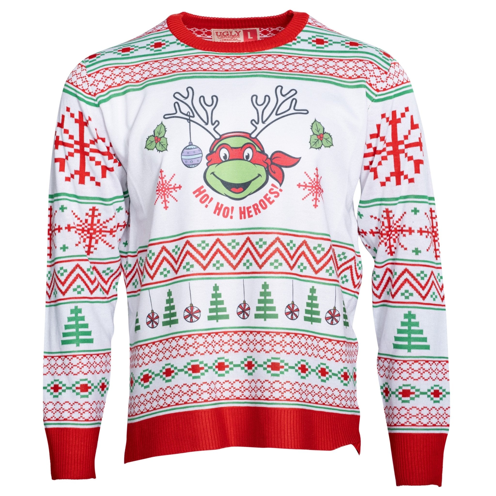 Raphael Reindeer TMNT Christmas Sweater - TVStoreOnline