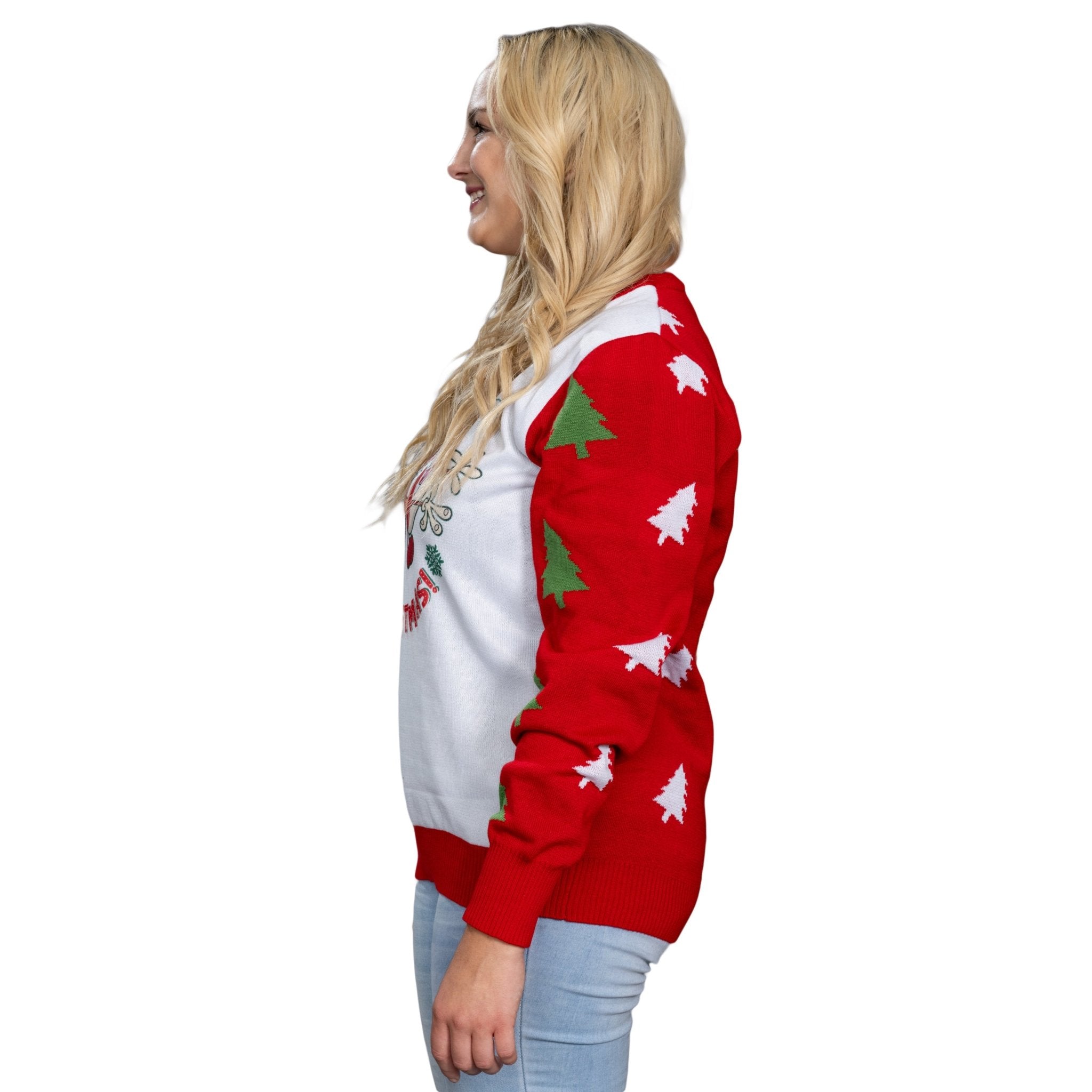 Ren & Stimpy | Crazy About Christmas Sweater - TVStoreOnline