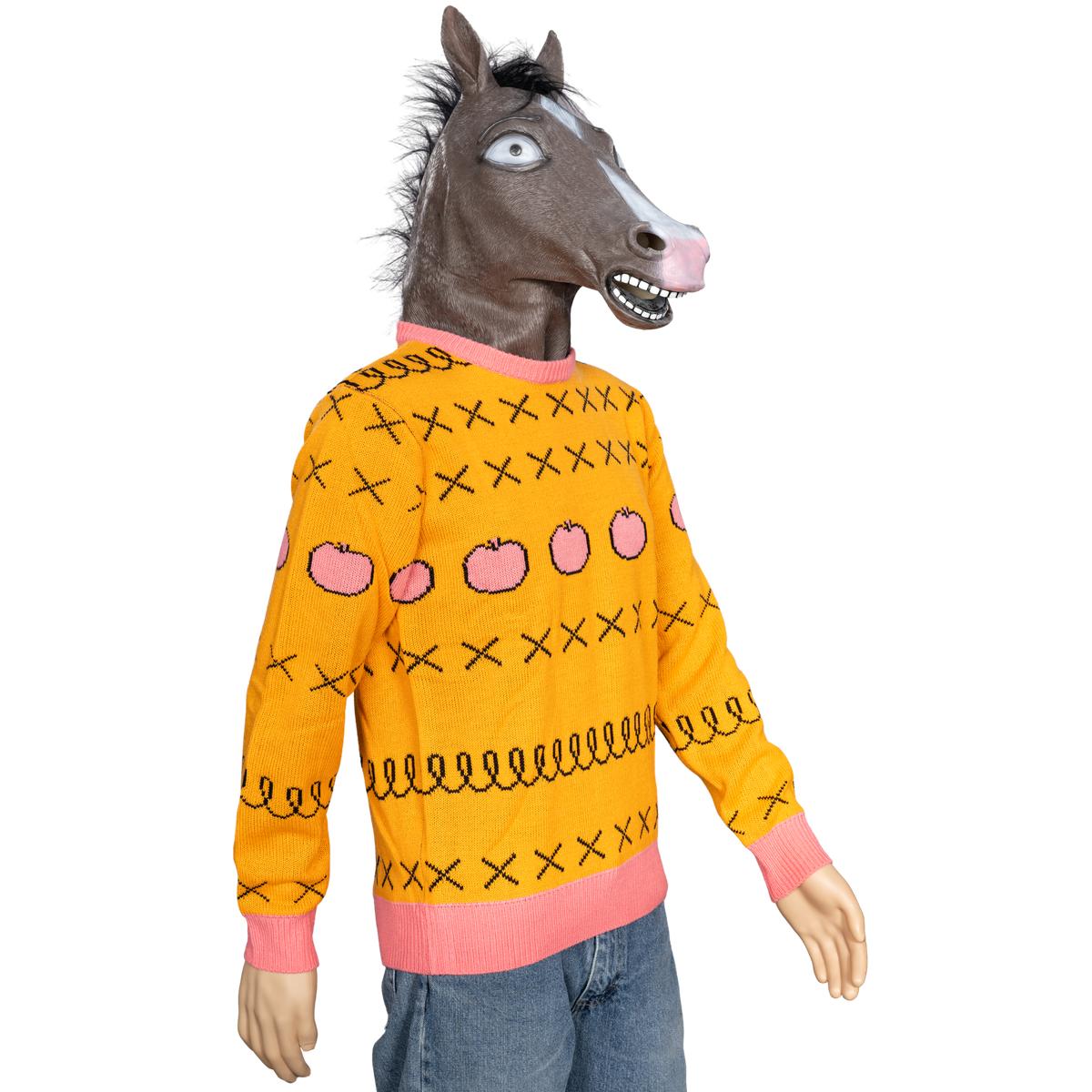 Replica Horse Man Sweater and Jack Halloween Costume Cosplay Mask - TVStoreOnline
