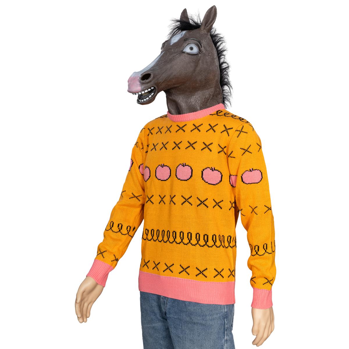 Replica Horse Man Sweater and Jack Halloween Costume Cosplay Mask - TVStoreOnline