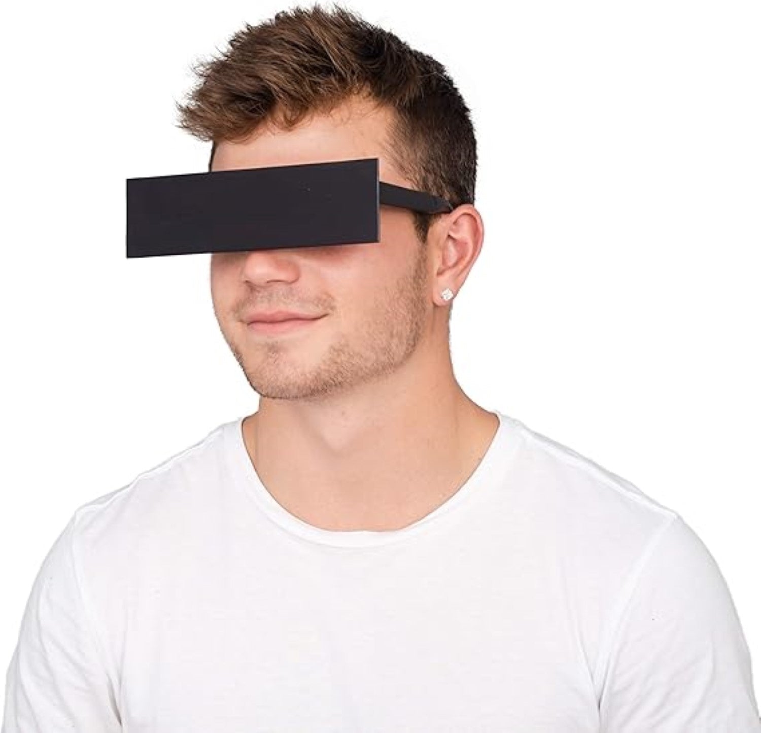 Retro Flat Top Vintage Mosaic Black Replica Halloween Cosplay Costume Glasses - TVStoreOnline