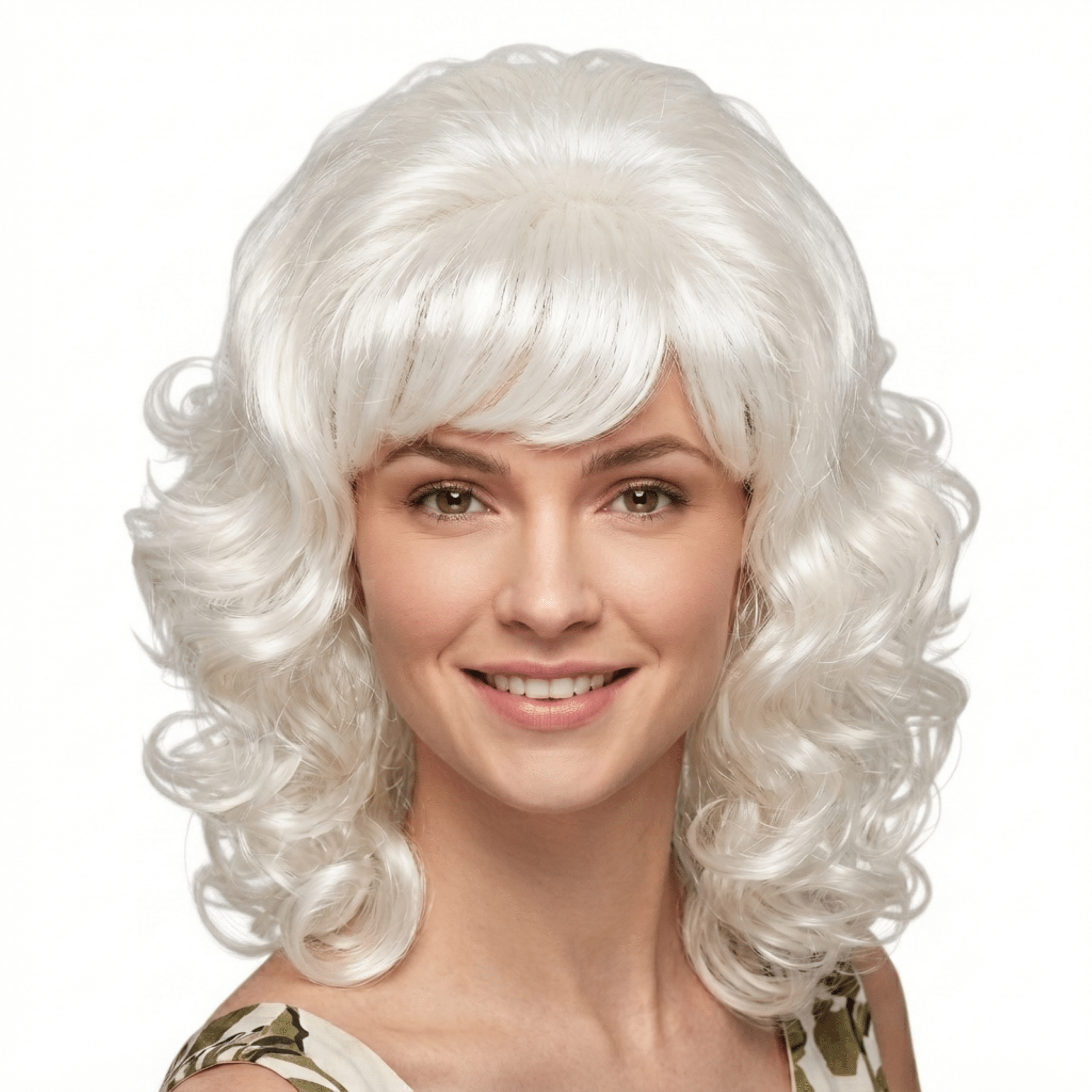 Retro Nostalgia 1930s-1960s Movie Starlet Adult Halloween Cosplay Costume Wig - TVStoreOnline