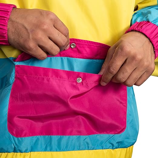 Retro Windbreaker Jacket Lightweight Design 1 - TVStoreOnline