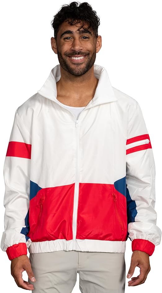 Retro Windbreaker Jacket Lightweight Design 4 - TVStoreOnline