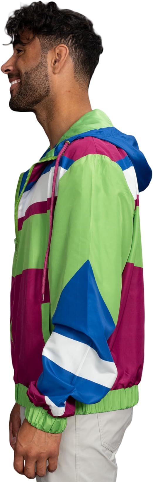 Retro Windbreaker Jacket Lightweight Design 8 - TVStoreOnline