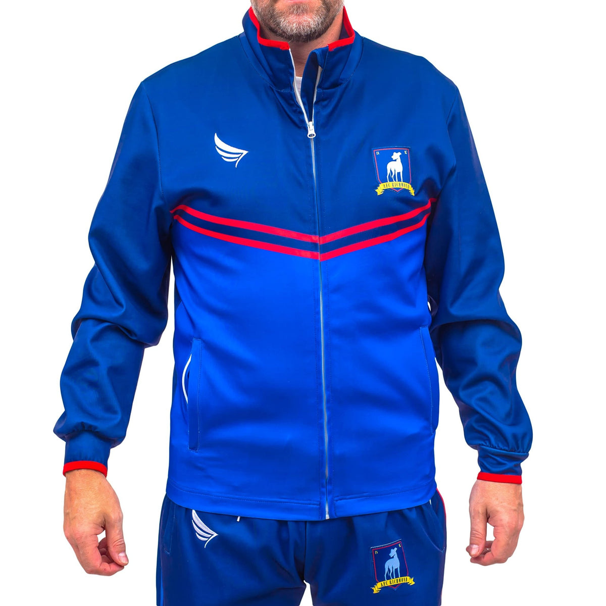 Richmond Football Soccer Coach Jacket and Pants Warm-Ups Halloween Costume - TVStoreOnline