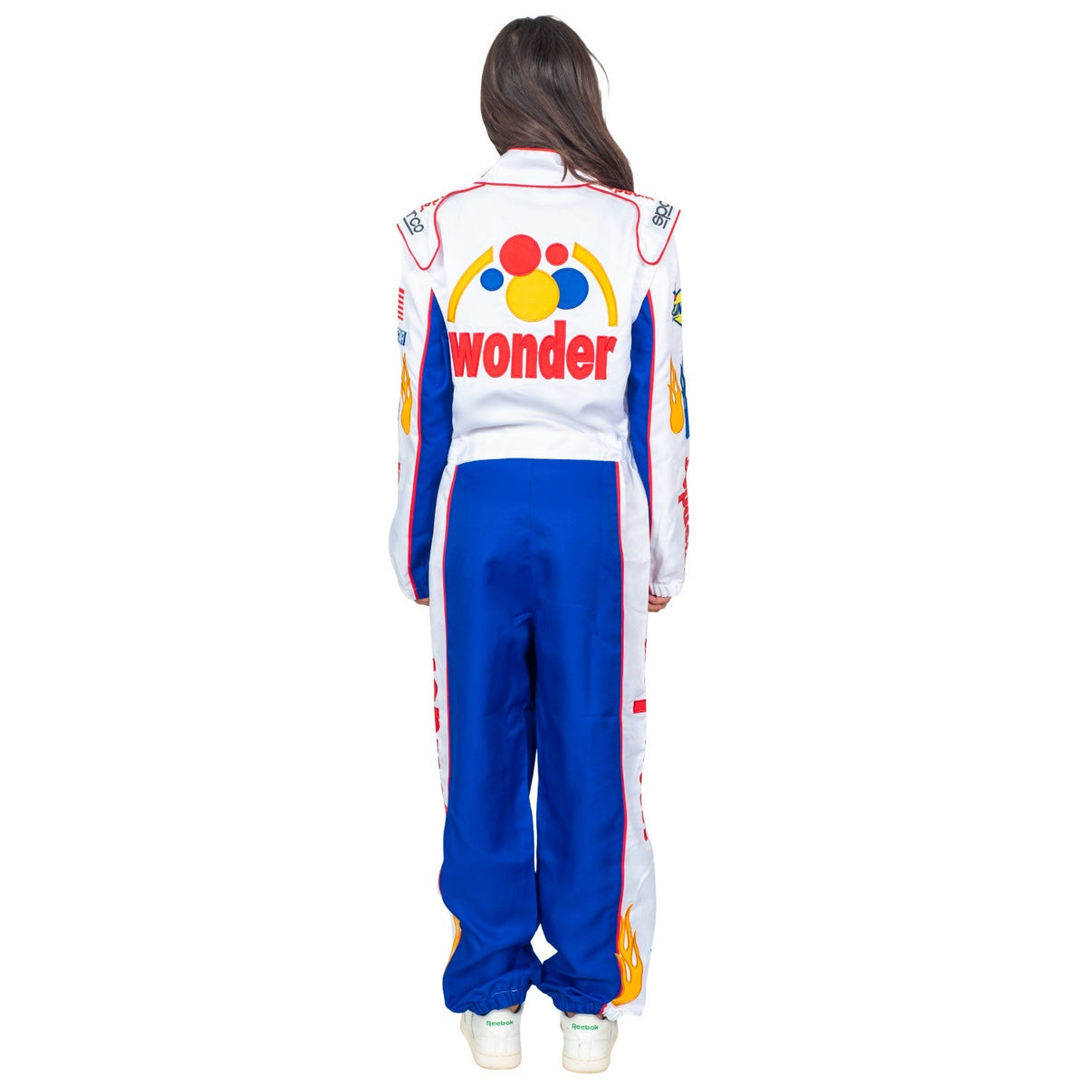 Ricky Bobby Driver Deluxe Jumpsuit and Hat Halloween Costume Cosplay - TVStoreOnline