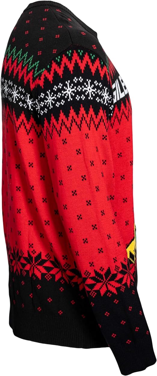 Ripple Junction Silent Dwight Elf Ugly Christmas Sweater - TVStoreOnline