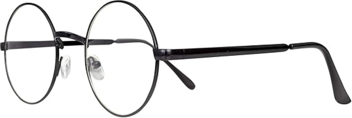 Round Circle Frame Unisex Kid Movie Wizard Halloween Costume Cosplay Glasses - TVStoreOnline