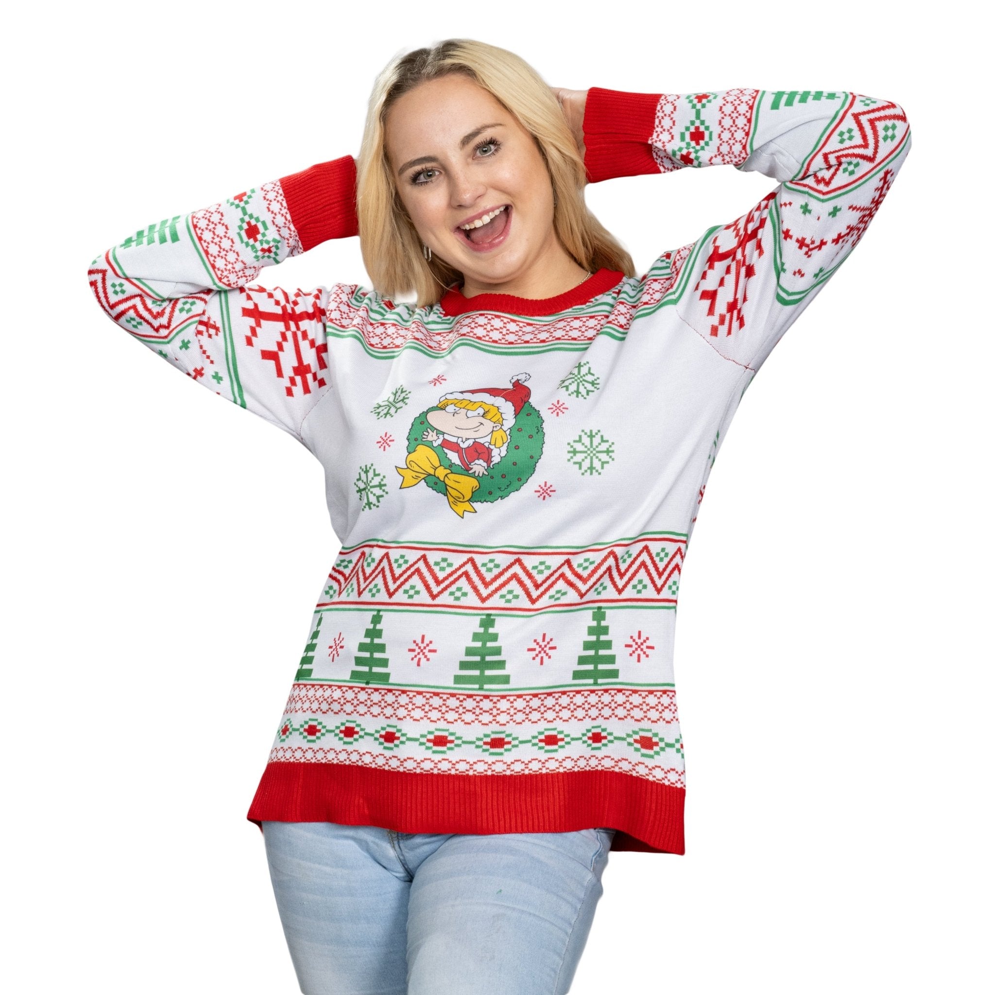 Rugrats Angelica Christmas Sweater - TVStoreOnline