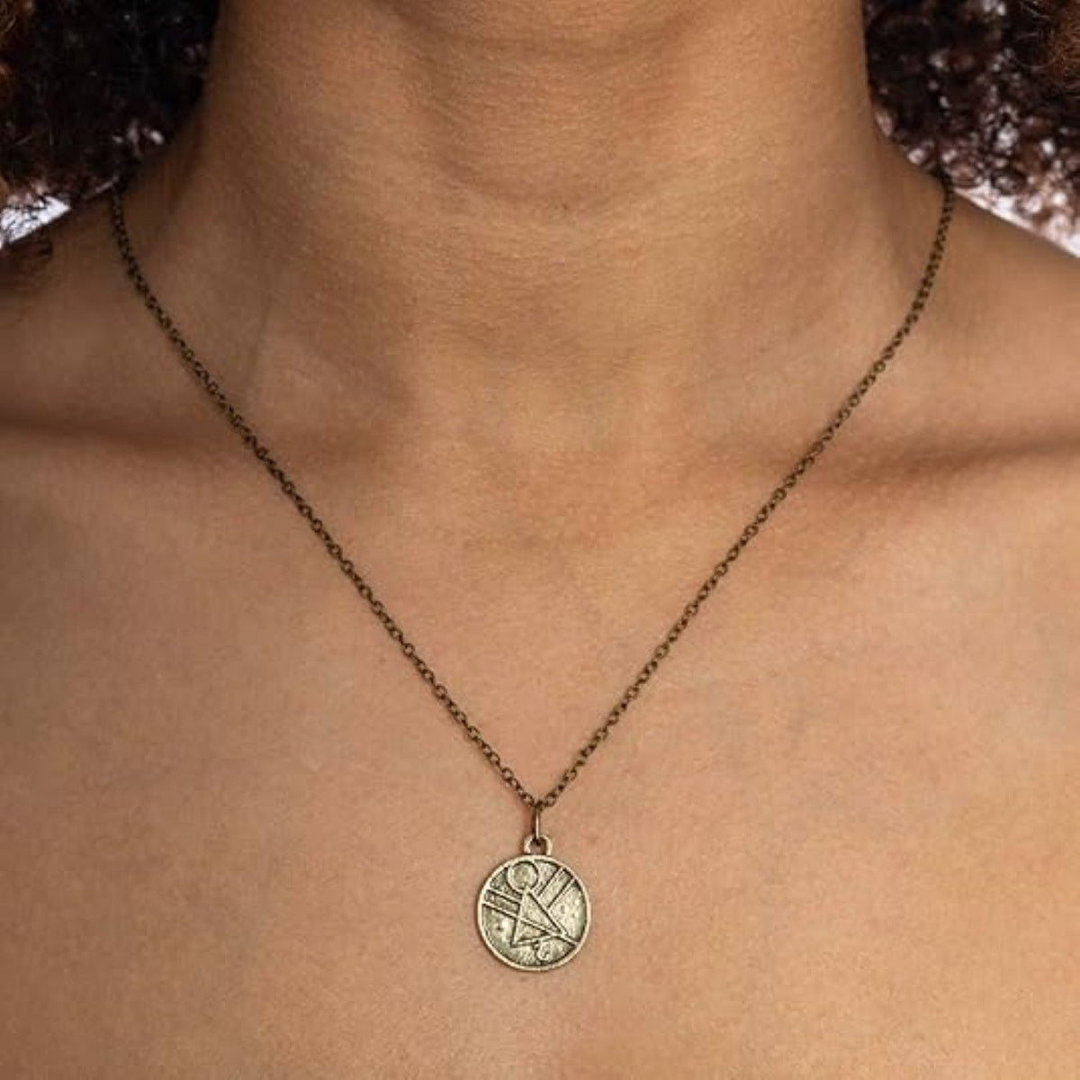 Rune Symbol Pendant Necklace Halloween Cosplay Costume Accessory - TVStoreOnline