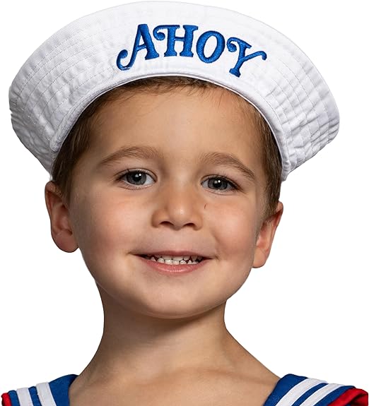Scoops Ahoy Ice Cream Shop Sailor Kids Costume Set - TVStoreOnline