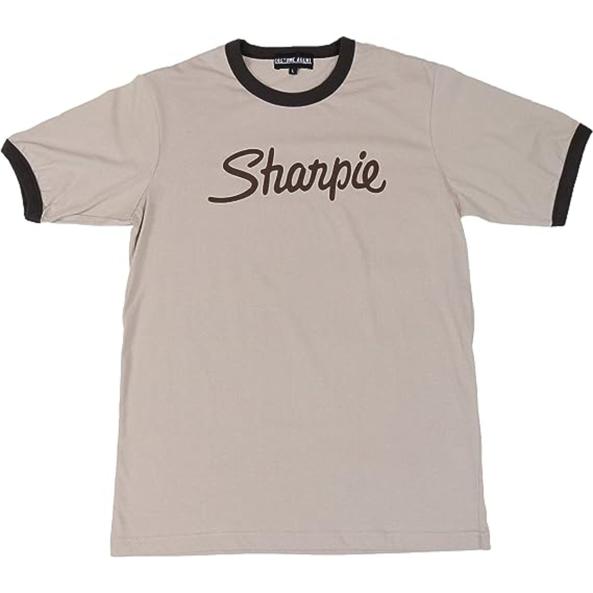 Scott Pilgrim Sharpie Ringer Shirt Heather Brown Pilgrim Rock Band Adult T-Shirt - TVStoreOnline