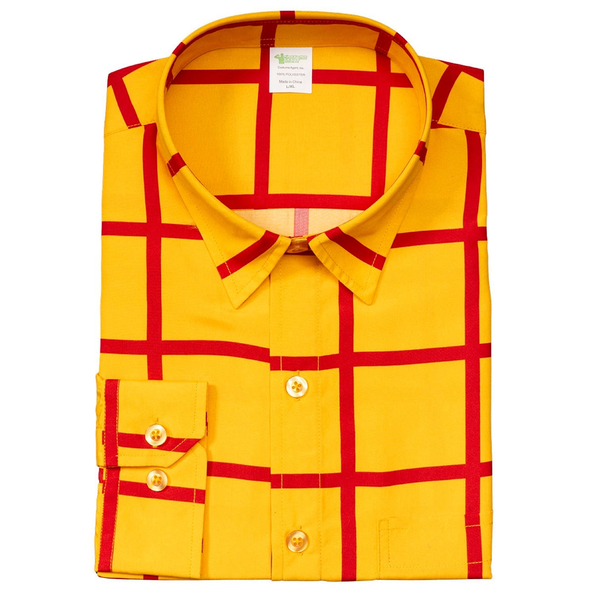 Sheriff Woody Cowboy Adult Halloween Cosplay Costume Set (Shirt, Vest, and Badge) - TVStoreOnline