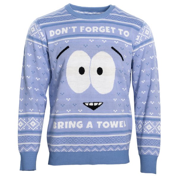 Southpark Towelie Bring A Towel Christmas Sweater - TVStoreOnline