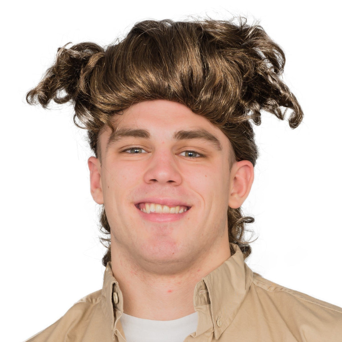 Space Balls Barf Half Man Half Dog Mawg Halloween Cosplay Costume Wig - TVStoreOnline
