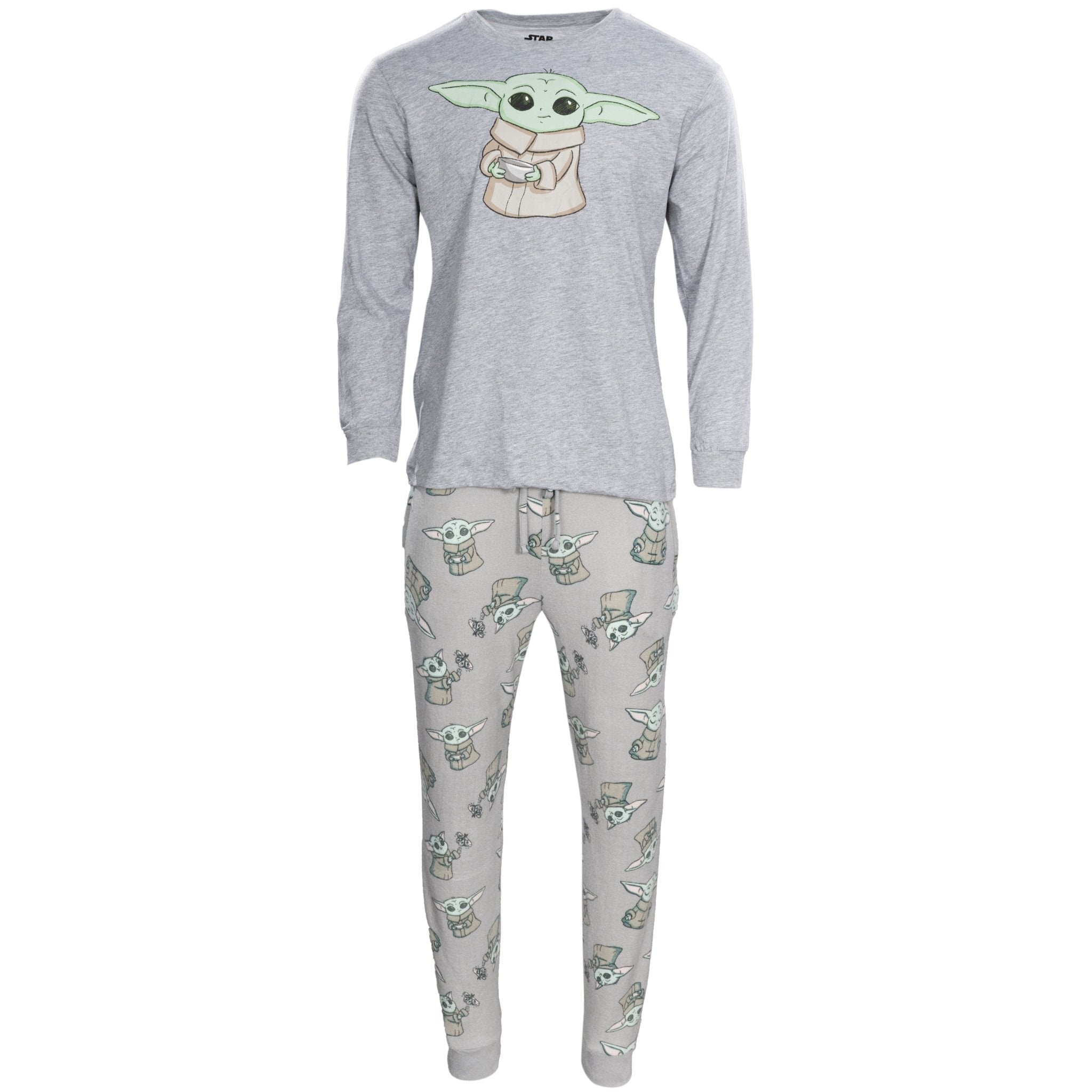 Star Wars Baby Yoda Adult Unisex Pajama Set - TVStoreOnline
