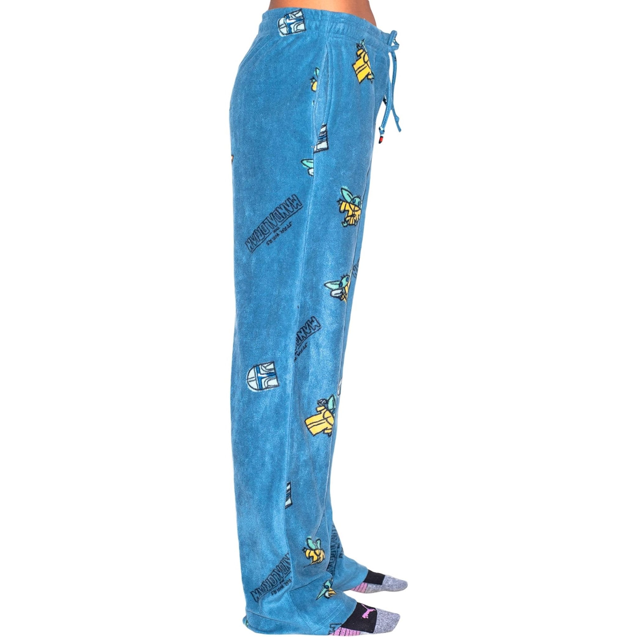 Star Wars The Mandalorian Baby Yoda Christmas Lounge Pants - TVStoreOnline