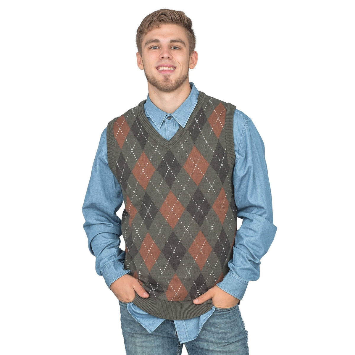 Step Brothers Sweater Vest Halloween Costume - TVStoreOnline