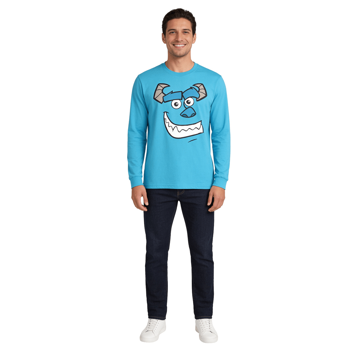 Sullys Character Big Face Adult Unisex Long Sleeve Shirt - TVStoreOnline