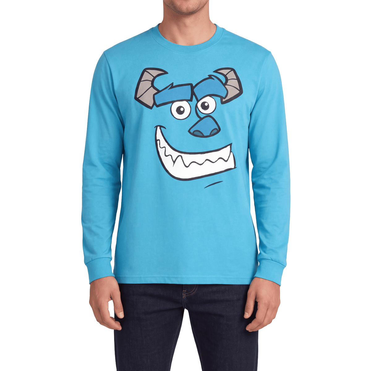 Sullys Character Big Face Adult Unisex Long Sleeve Shirt - TVStoreOnline