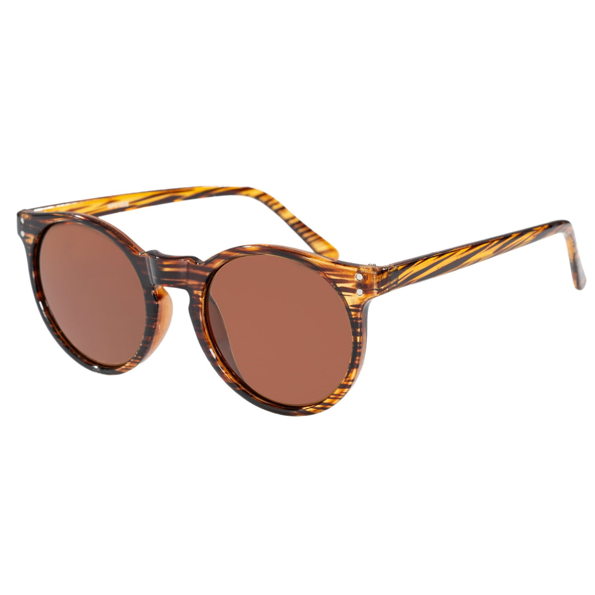 Sunglasses for Men Women Tortoiseshell Tan Brown Dark Lens Glasses - TVStoreOnline